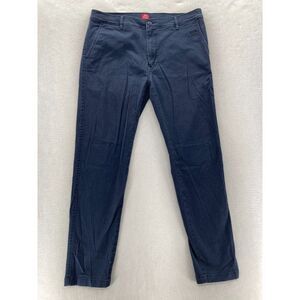 Levi's XX Chino Pants Mens 36x32 Standard Fit Taper Blue Stretch‎ Casual Preppy